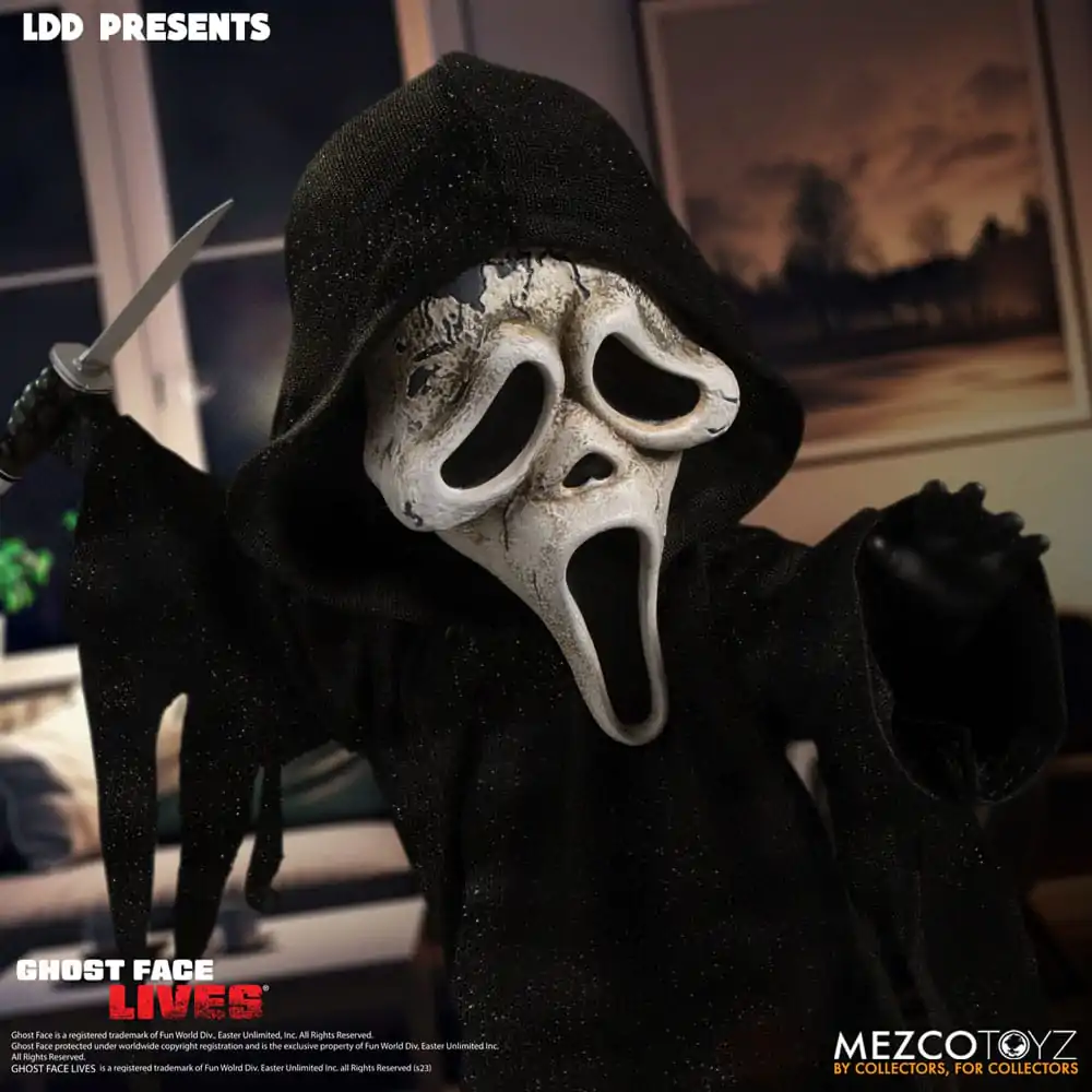Scream Living Dead Dolls Puppe Ghost Face - Zombie Edition 25 cm termékfotó
