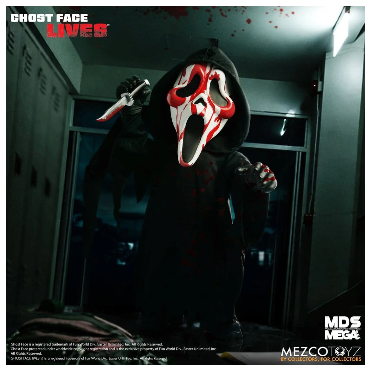 Scream MDS Roto Plüschtier Bloody Ghost Face 38 cm Produktfoto