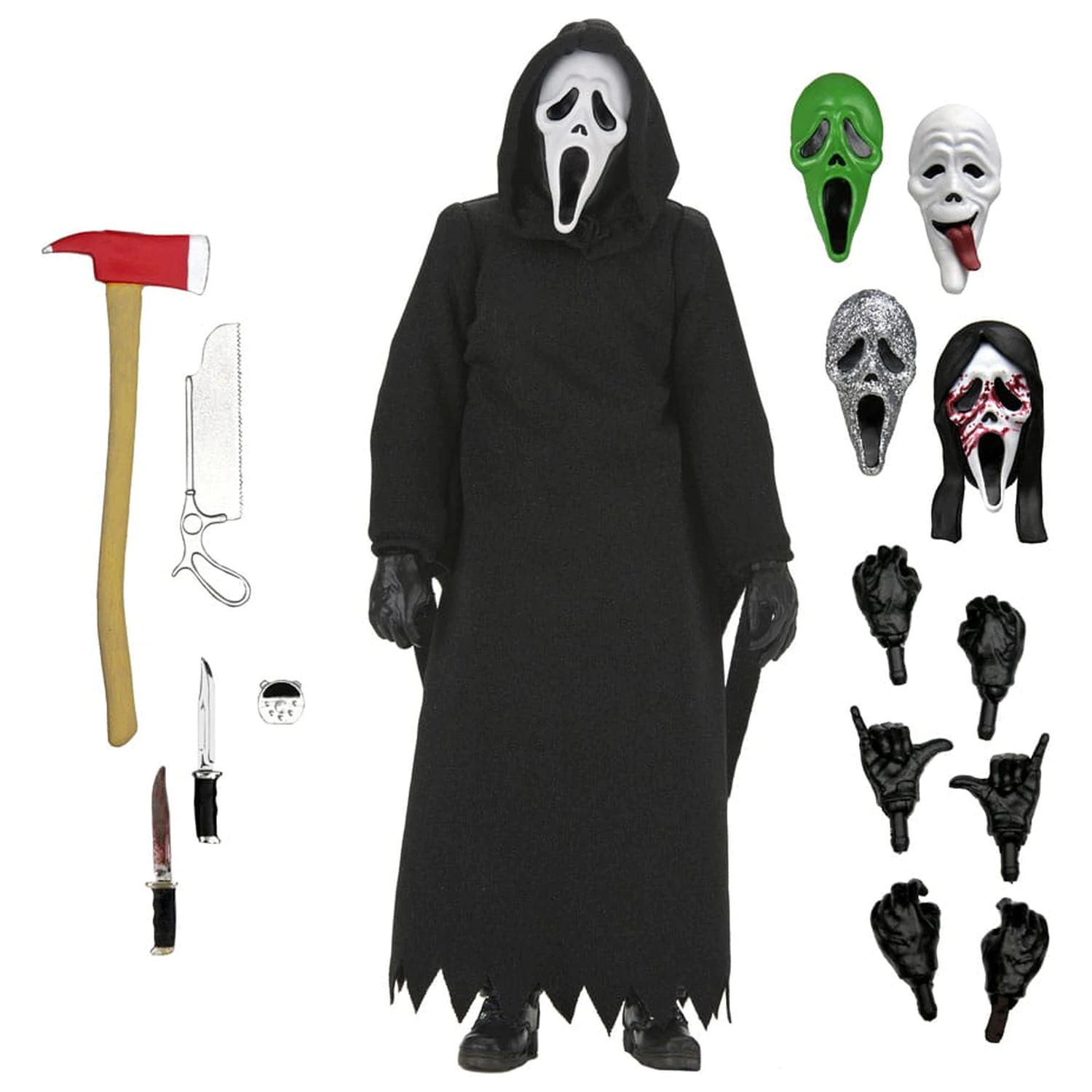 Scream Action Figur Ultimate Ghost Face Returns 18 cm Produktfoto