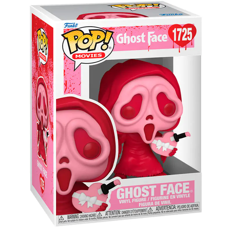 Scream Valentines Funko POP! Disney Vinyl Figur Ghostface 9 cm Produktfoto