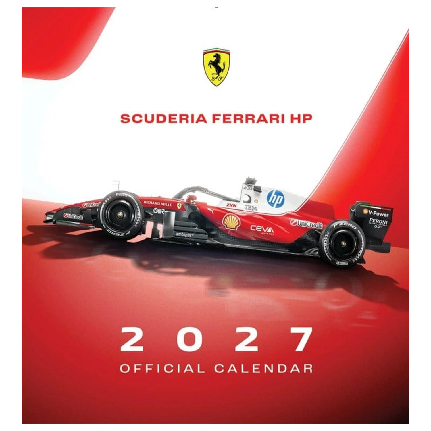 Scuderia Ferrari HP Offizieller Kalender 2027 30 x 30 cm Produktfoto