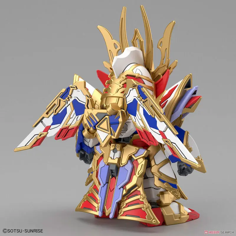 SD Gundam World Heroes Cao Cao Wing Gundam Modellbausatz Figur Produktfoto