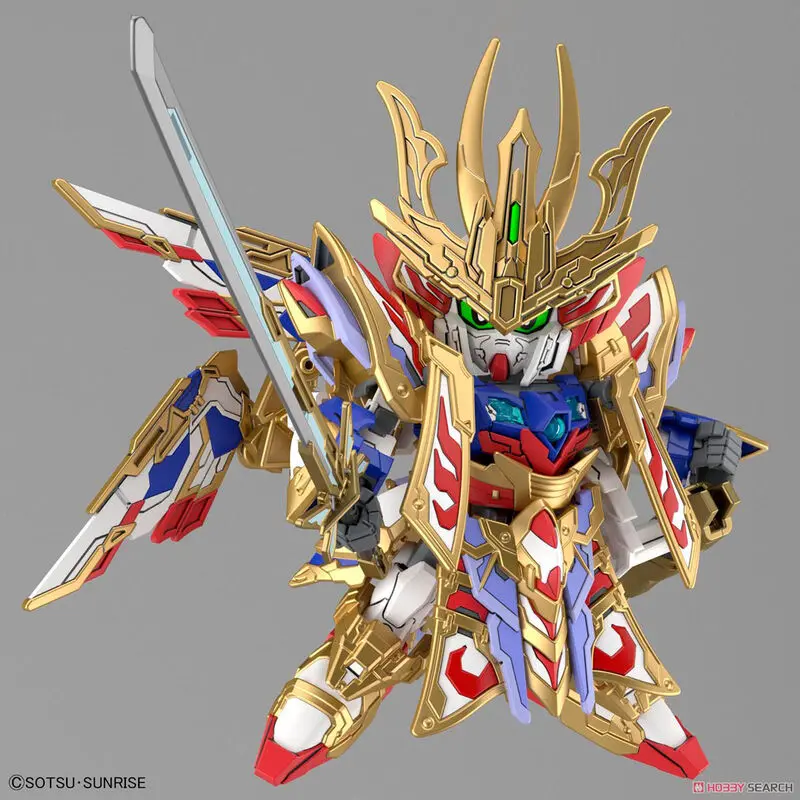 SD Gundam World Heroes Cao Cao Wing Gundam Modellbausatz Figur Produktfoto