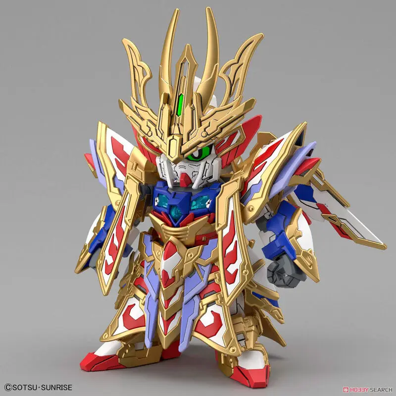SD Gundam World Heroes Cao Cao Wing Gundam Modellbausatz Figur Produktfoto