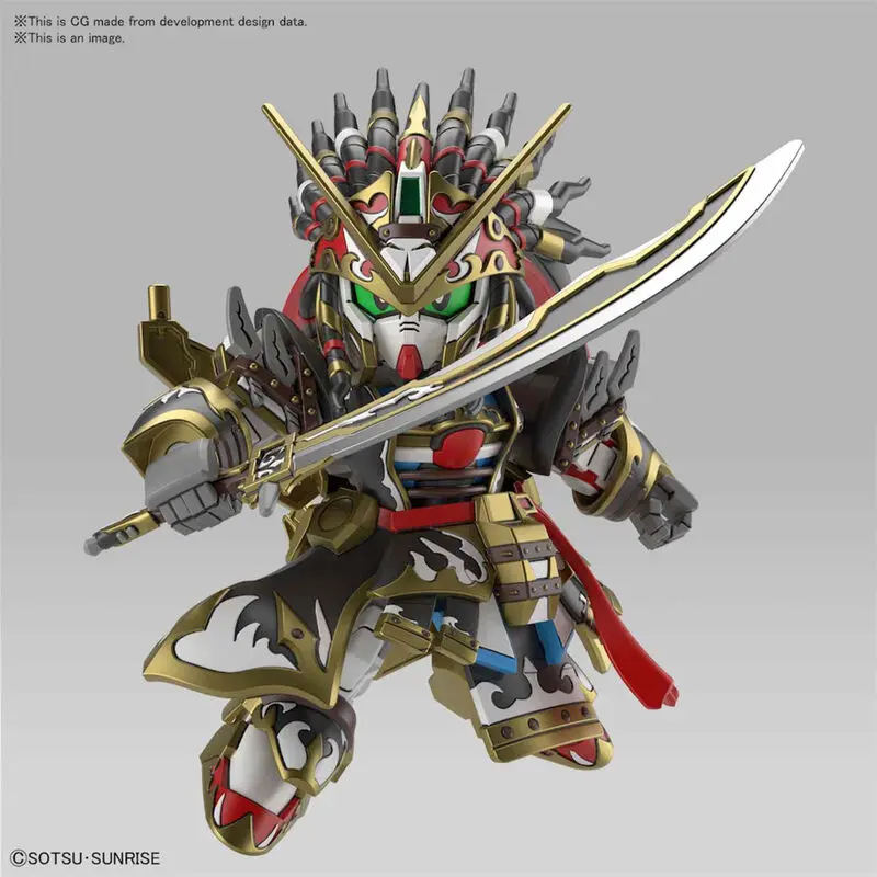 SD Gundam World Heroes Edward Second V Modellbausatz Figur Produktfoto