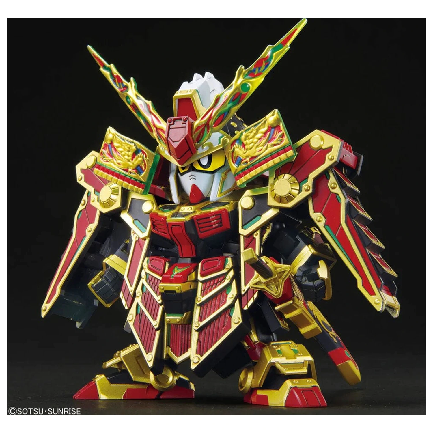 SD Gundam World Heroes Musha Gundam Das 78. Modellbausatz Produktfoto