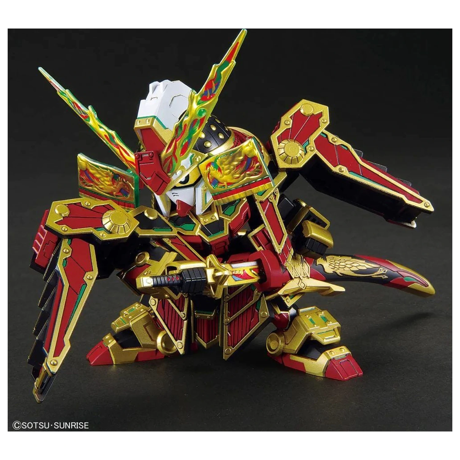 SD Gundam World Heroes Musha Gundam Das 78. Modellbausatz Produktfoto