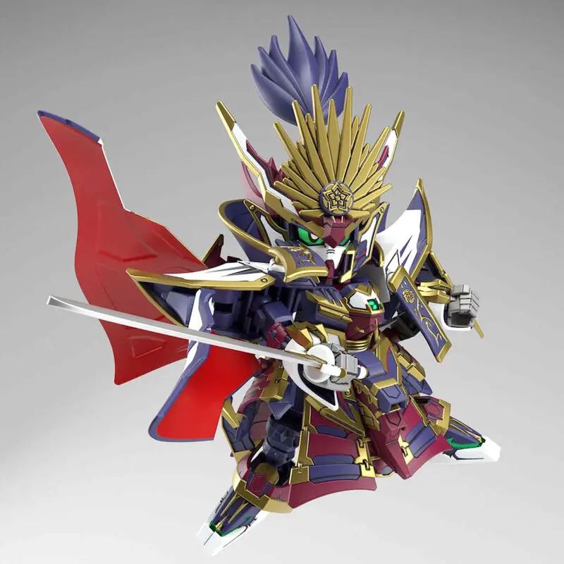 SD Gundam World Heroes Nobunaga Gundam Epyon Modellbausatz Figur Produktfoto