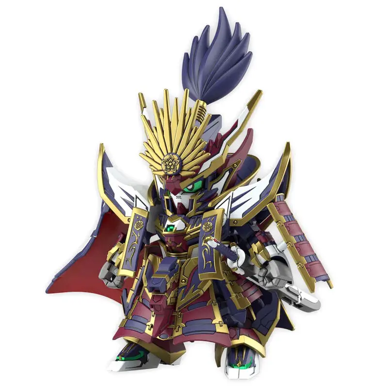 SD Gundam World Heroes Nobunaga Gundam Epyon Modellbausatz Figur Produktfoto