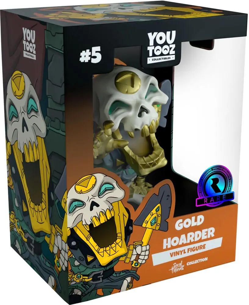 Sea of Thieves Vinyl Figur Gold Hoarder 9 cm Produktfoto