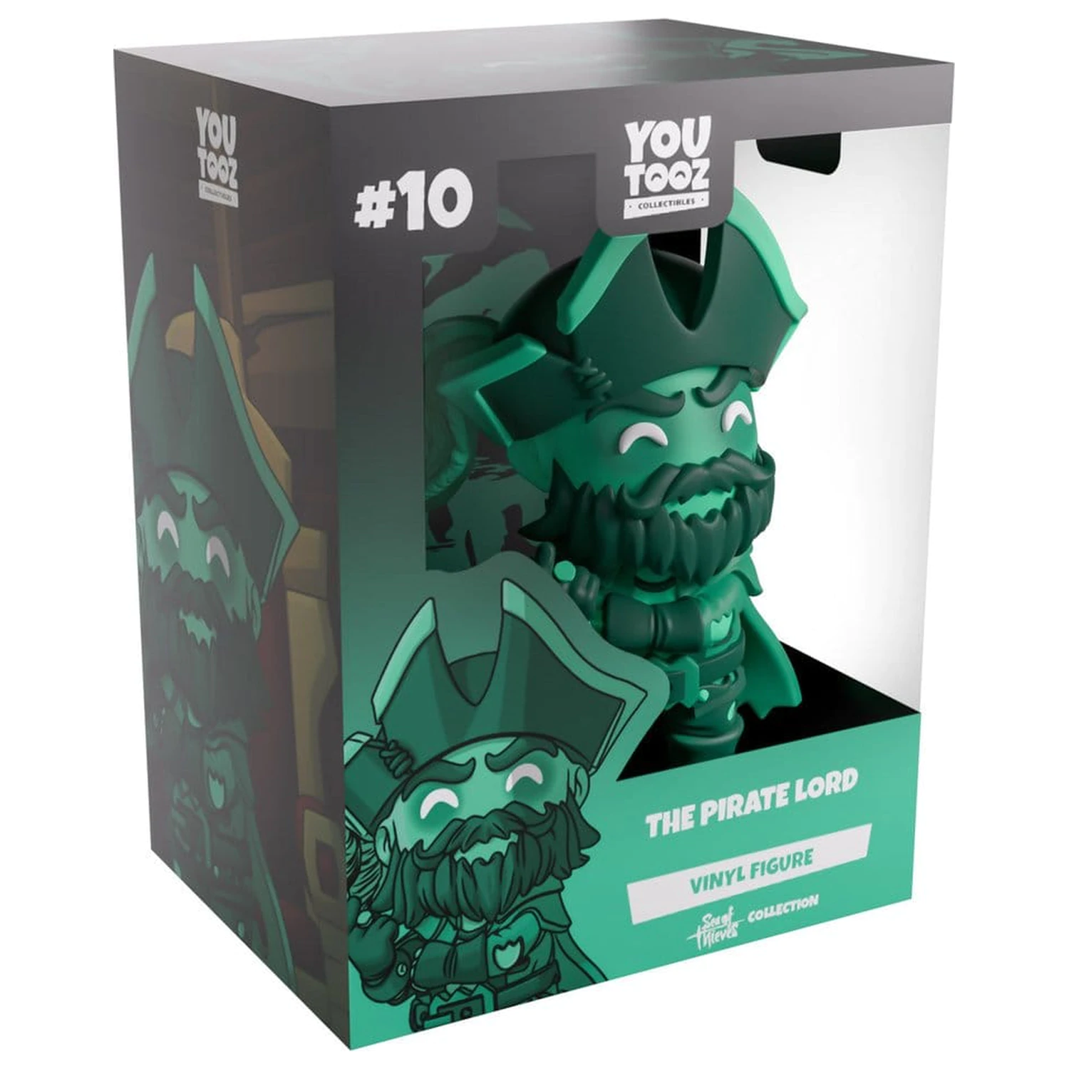 Sea of Thieves Vinyl Figur Pirate Lord (Glow in the Dark) 14 cm Produktfoto