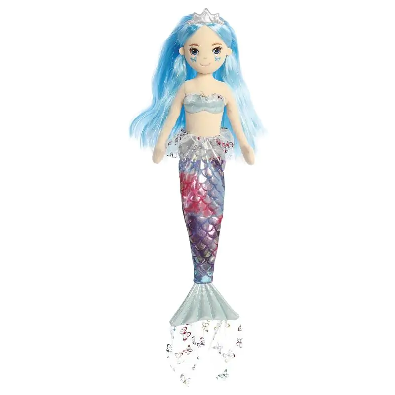 Sea Sparkles Little Mermaid Butterfly Plüschfigur 46cm termékfotó