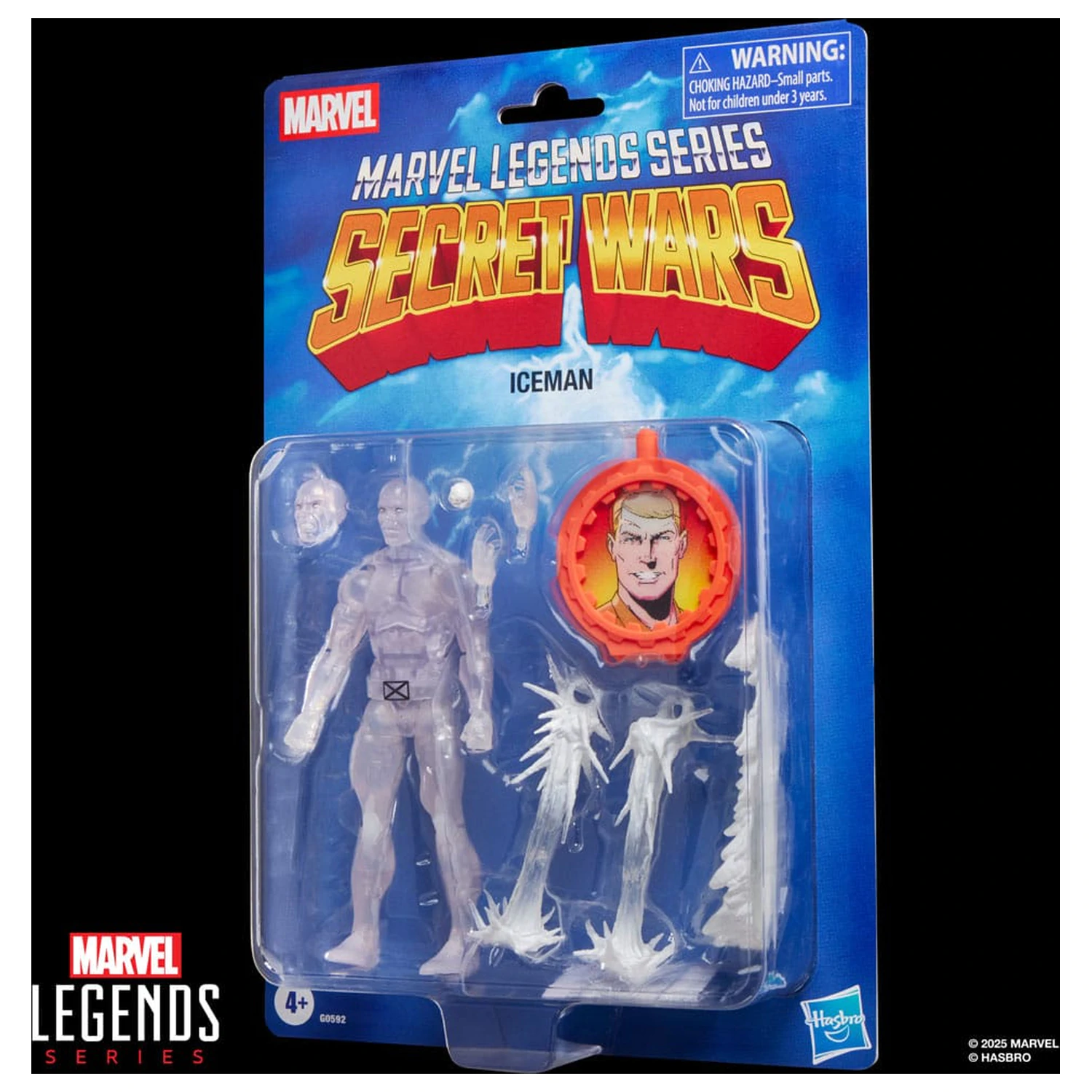 Secret Wars Marvel Legends Retro Action Figur Iceman 15 cm Produktfoto