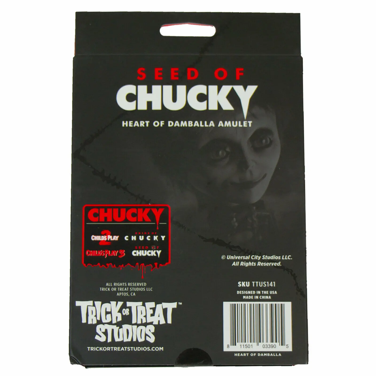 Chuckys Baby Halskette Heart of Damballa Produktfoto