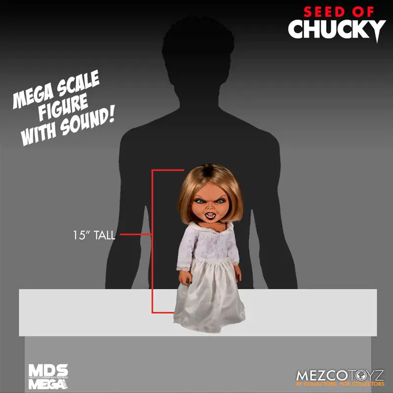 Chuckys Baby MDS Mega Scale Sprechende Actionfigur Tiffany 38 cm termékfotó