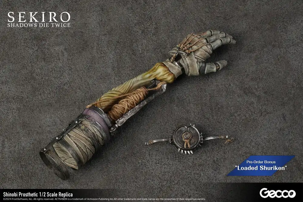 Sekiro: Shadows Die Twice Replik 1/2 Shinobi Prosthetic 32 cm termékfotó