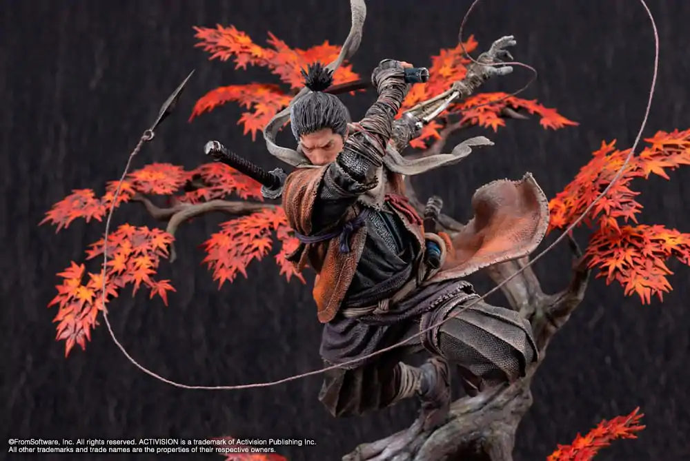 Sekiro: Shadows Die Twice PVC Statue 1/7 Wolf 42 cm Produktfoto