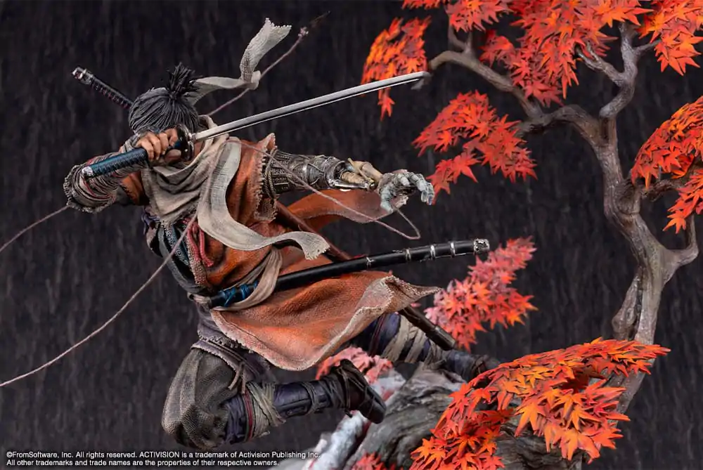 Sekiro: Shadows Die Twice PVC Statue 1/7 Wolf 42 cm Produktfoto