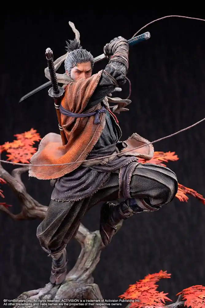 Sekiro: Shadows Die Twice PVC Statue 1/7 Wolf 42 cm Produktfoto
