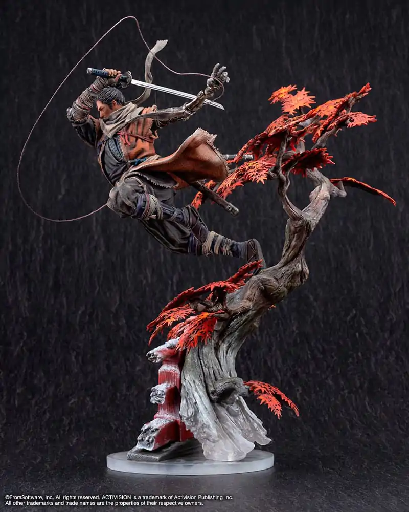 Sekiro: Shadows Die Twice PVC Statue 1/7 Wolf 42 cm Produktfoto