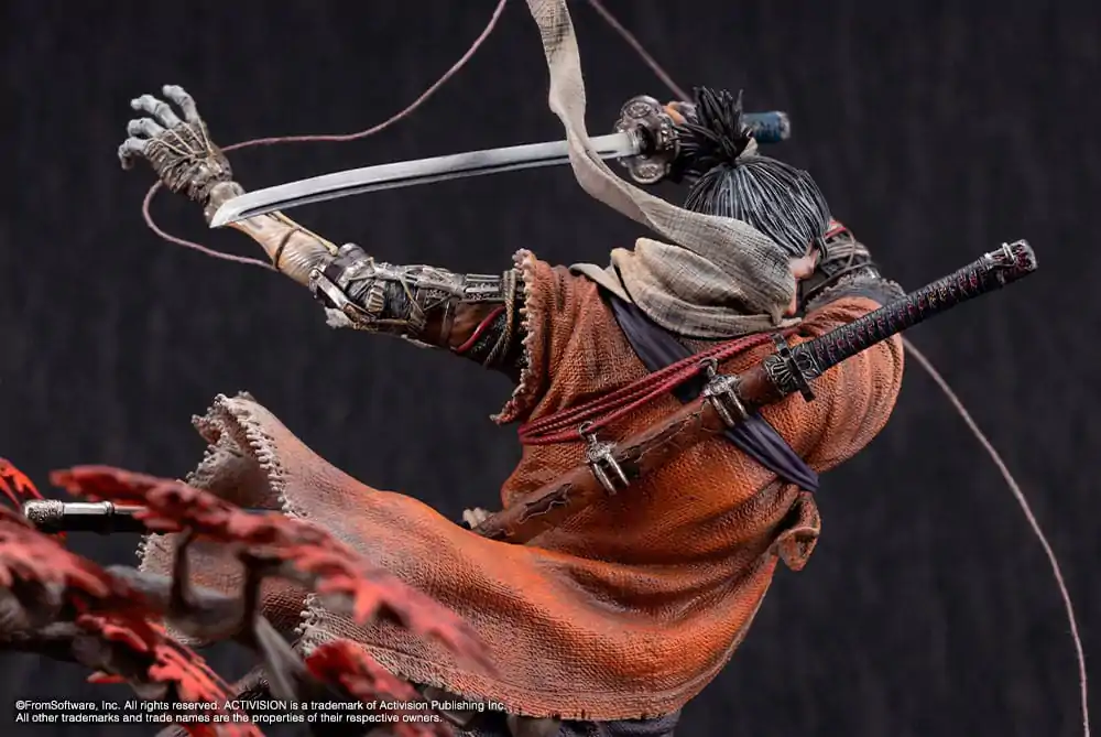 Sekiro: Shadows Die Twice PVC Statue 1/7 Wolf 42 cm Produktfoto