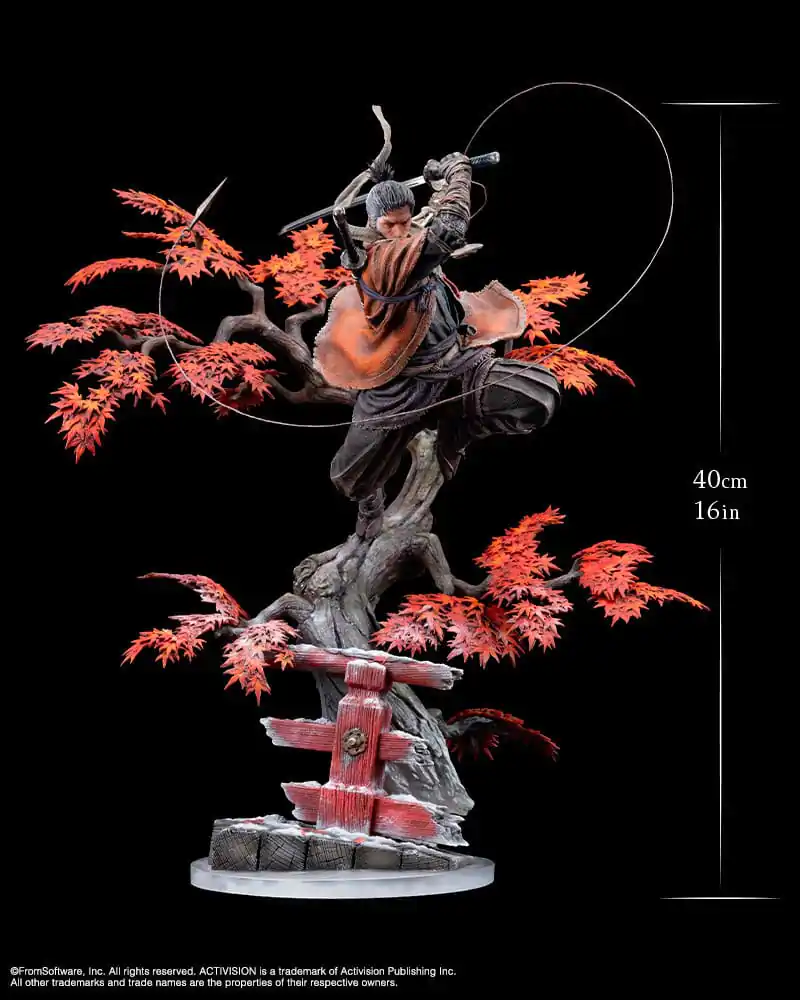 Sekiro: Shadows Die Twice PVC Statue 1/7 Wolf 42 cm Produktfoto