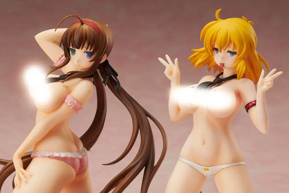 Senran Kagura NewWave Gburst PVC Statuen 1/10 Ryobi x Ryona Bare Body Sailor Uniform Ver. 19 cm termékfotó