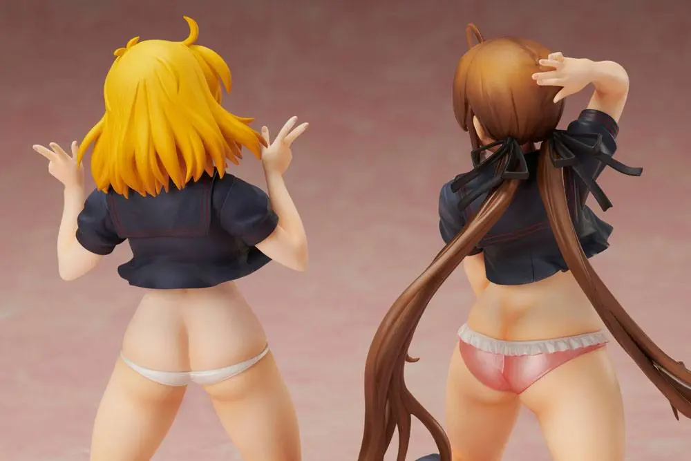 Senran Kagura NewWave Gburst PVC Statuen 1/10 Ryobi x Ryona Bare Body Sailor Uniform Ver. 19 cm termékfotó