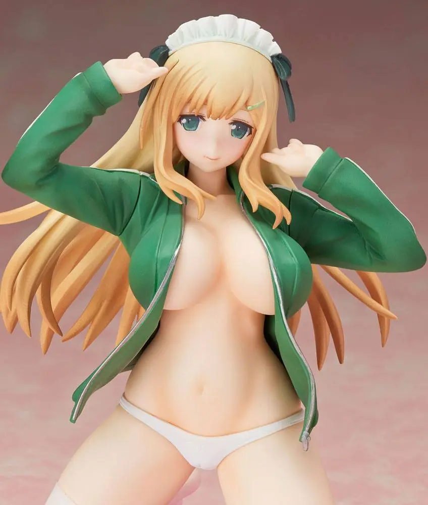 Senran Kagura NewWave Gburst PVC Statue 1/10 Yomi Bare Body Jersey Ver. 19 cm Produktfoto