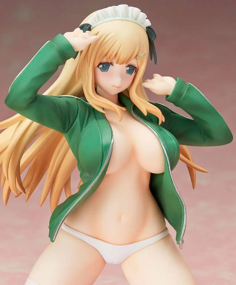 Senran Kagura NewWave Gburst PVC Statue 1/10 Yomi Bare Body Jersey Ver. 19 cm Produktfoto