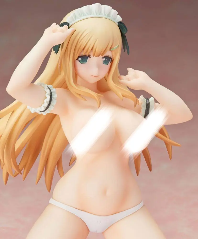 Senran Kagura NewWave Gburst PVC Statue 1/10 Yomi Bare Body Jersey Ver. 19 cm Produktfoto