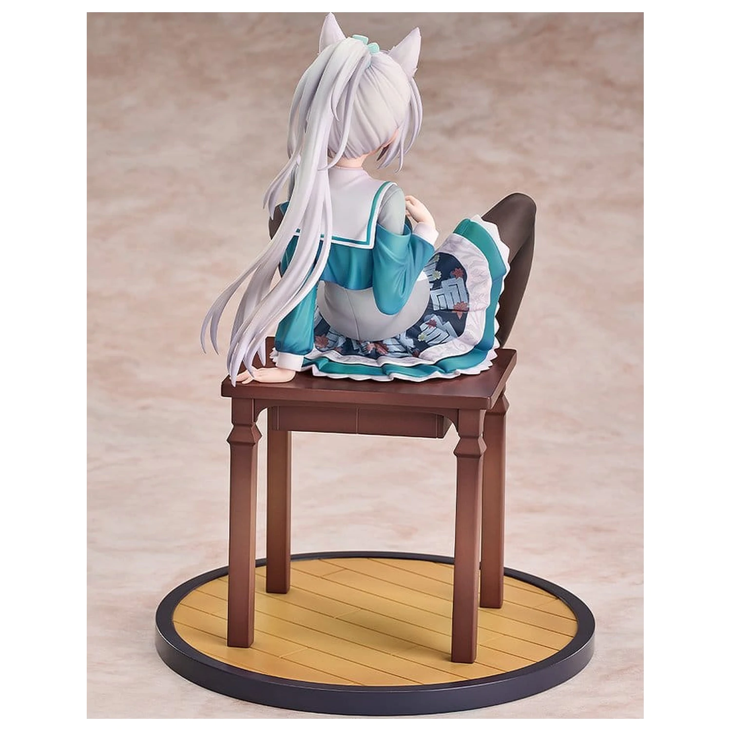 SenrenBanka PVC Figur 1/7 Yoshino Asatake Animal Ears School Uniform Ver. 21 cm Produktfoto