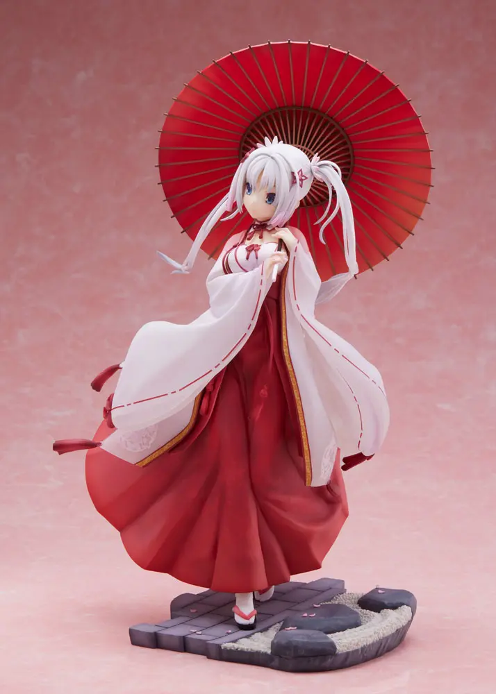 Senren Banka PVC Statue 1/7 Yoshino Tomotake Limited Edition 28 cm Produktfoto