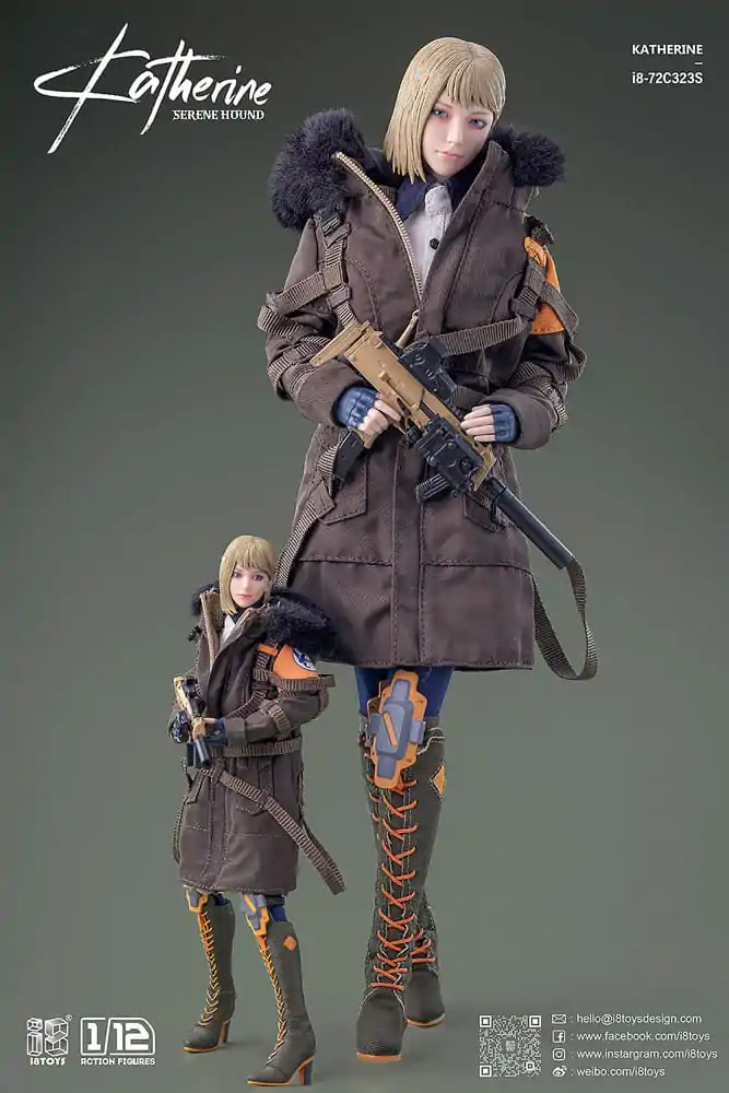 Serene Hound Pocket Collection Actionfigur 1/12 Katherine Deluxe Ver. 15 cm Produktfoto