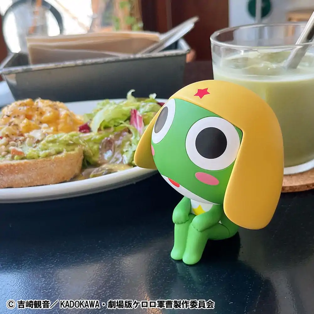 Sergeant Frog Look Up PVC Statue Keroro 11 cm Produktfoto