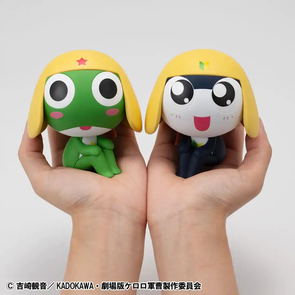 Sergeant Frog Look Up PVC Statue Keroro & Tamama Set (mit Geschenk) 11 cm Produktfoto