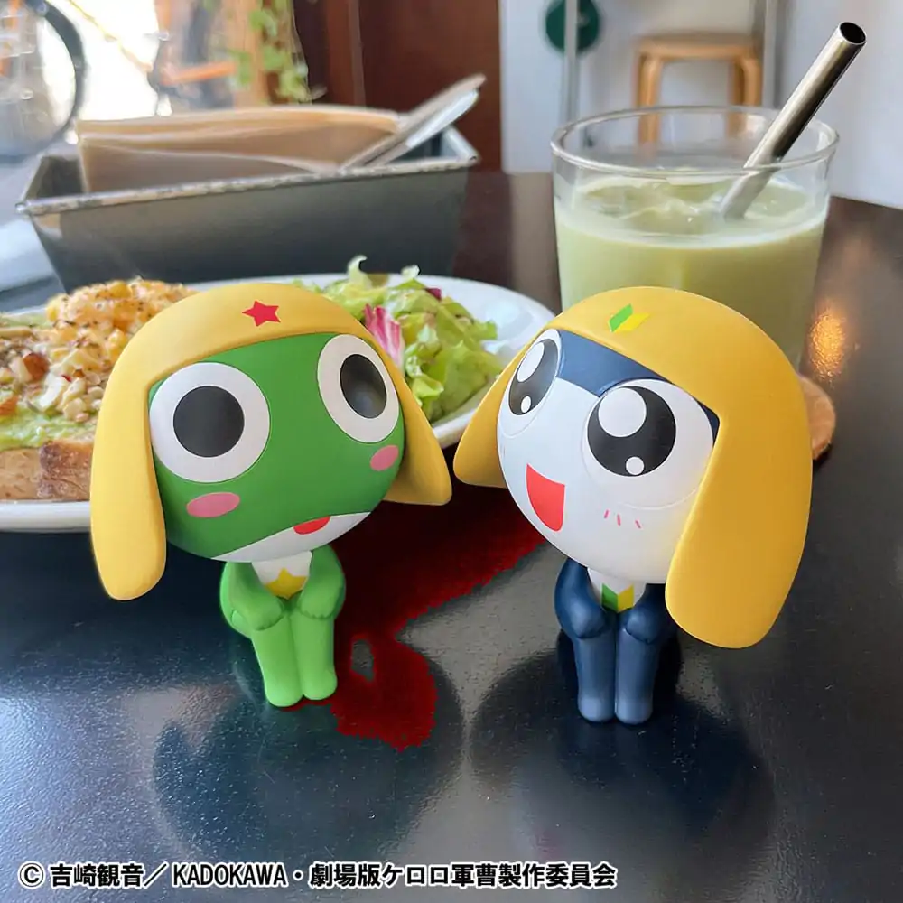 Sergeant Frog Look Up PVC Statue Keroro & Tamama Set (mit Geschenk) 11 cm Produktfoto
