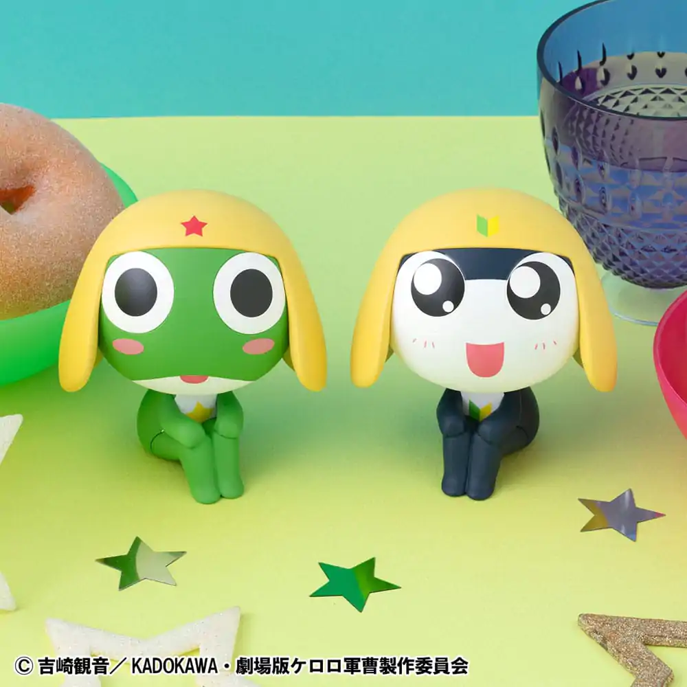 Sergeant Frog Look Up PVC Statue Keroro & Tamama Set (mit Geschenk) 11 cm Produktfoto