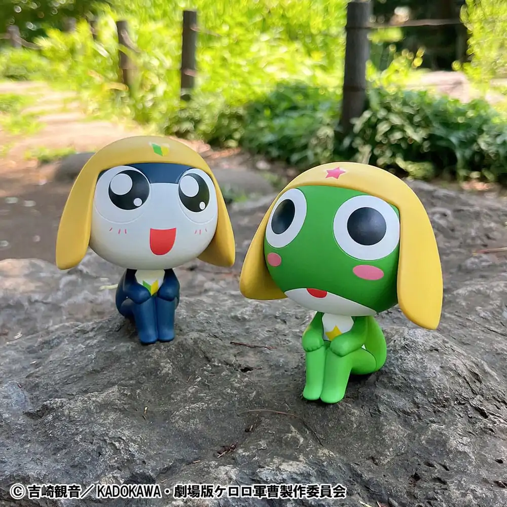 Sergeant Frog Look Up PVC Statue Keroro & Tamama Set (mit Geschenk) 11 cm Produktfoto