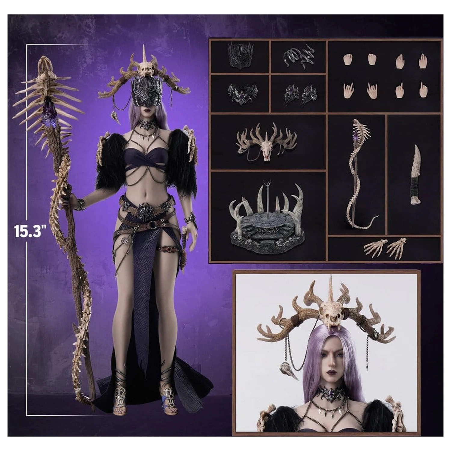 Serpent Kin Actionfigur 1/6 Calamity 30 cm Produktfoto