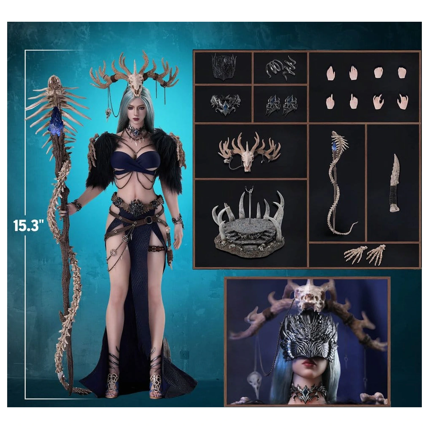 Serpent Kin Action Figur 1/6 Oracle 30 cm Produktfoto