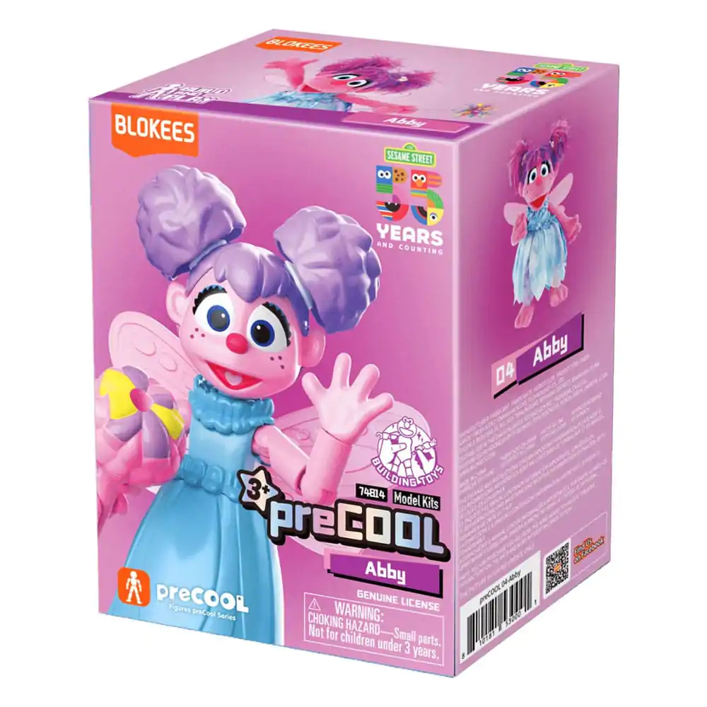 Sesame Street Blokees PreCool Serie 1 Plastikmodellbausatz 04 Abby 12 cm Produktfoto