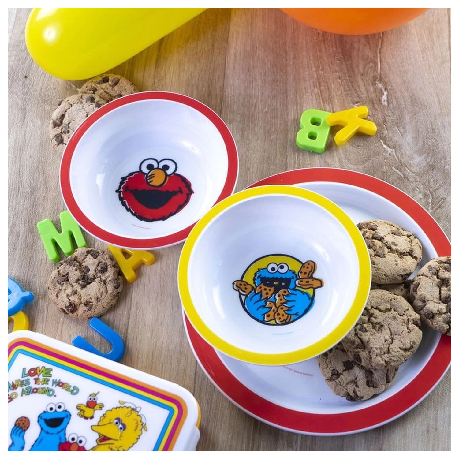 Sesame Street Müslischale Vintage Kids 2er-Pack 300ml Produktfoto