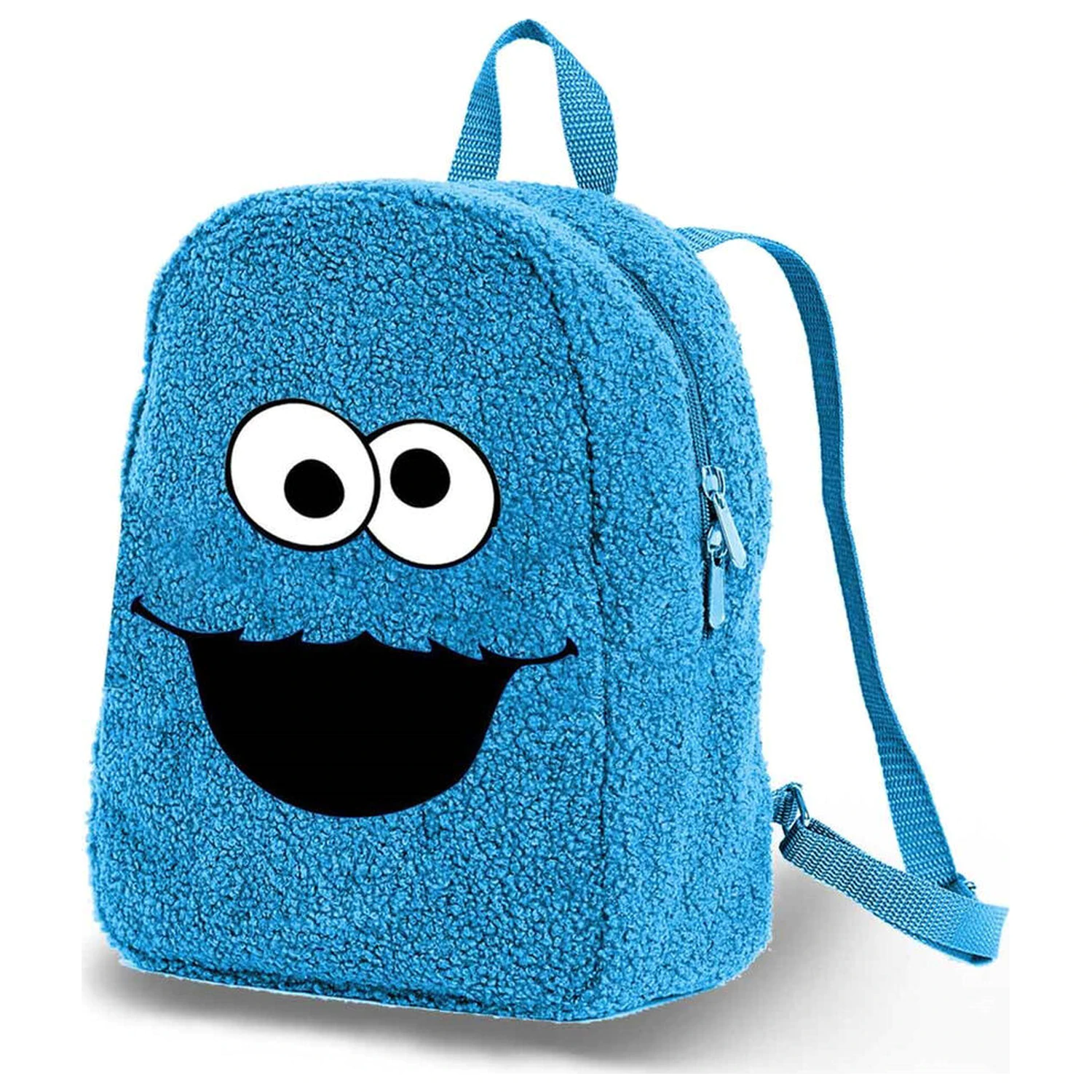 Sesame Street Cookie Monster Plüschrucksack 25cm Produktfoto