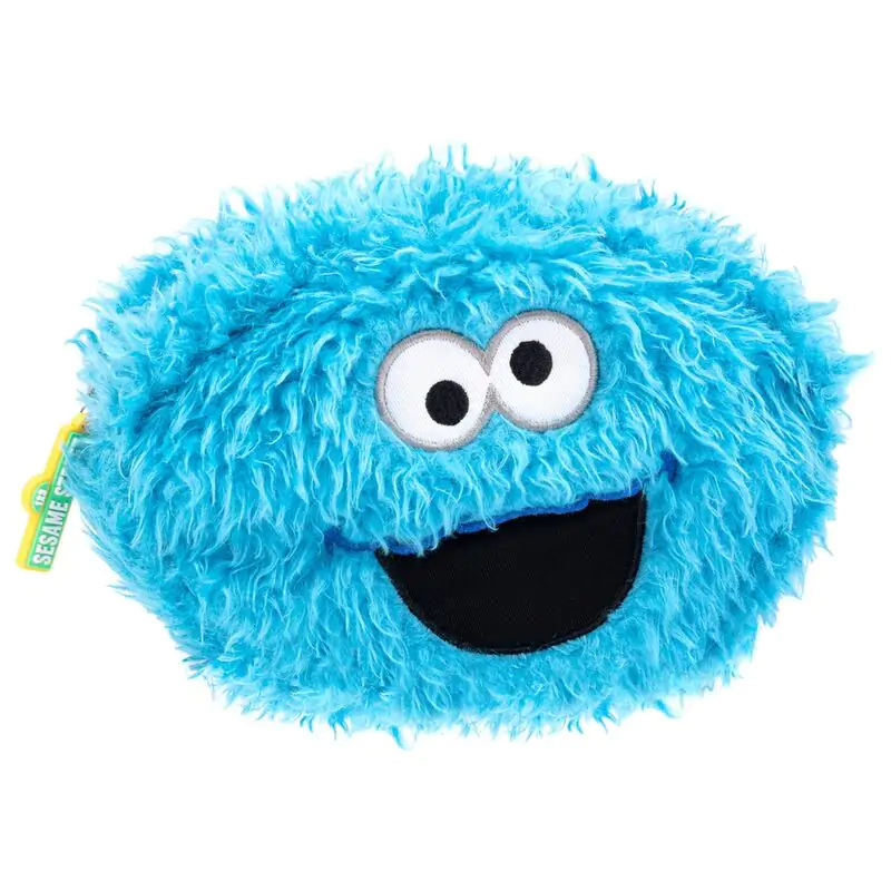 Sesame Street Cookie Monster Plüsch Mäppchen Produktfoto