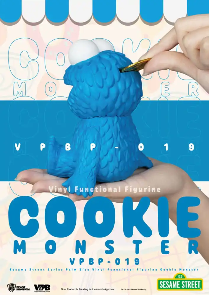 Sesame Street Piggy Vinyl Spardose Cookie Monster 12 cm Produktfoto