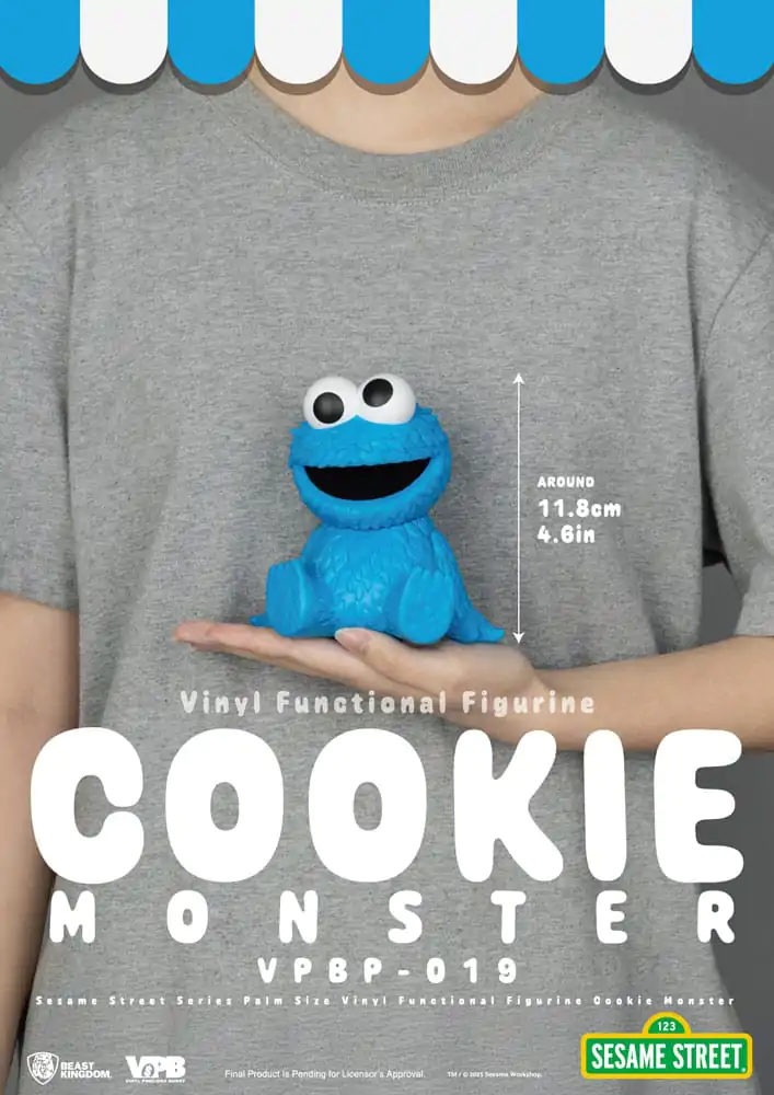 Sesame Street Piggy Vinyl Spardose Cookie Monster 12 cm Produktfoto