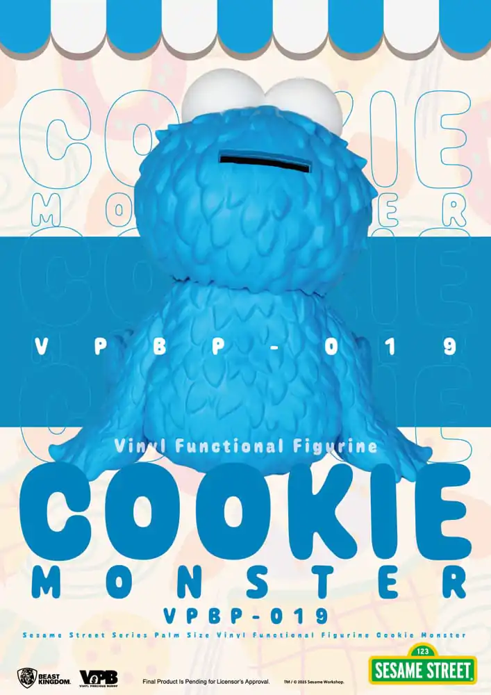 Sesame Street Piggy Vinyl Spardose Cookie Monster 12 cm Produktfoto