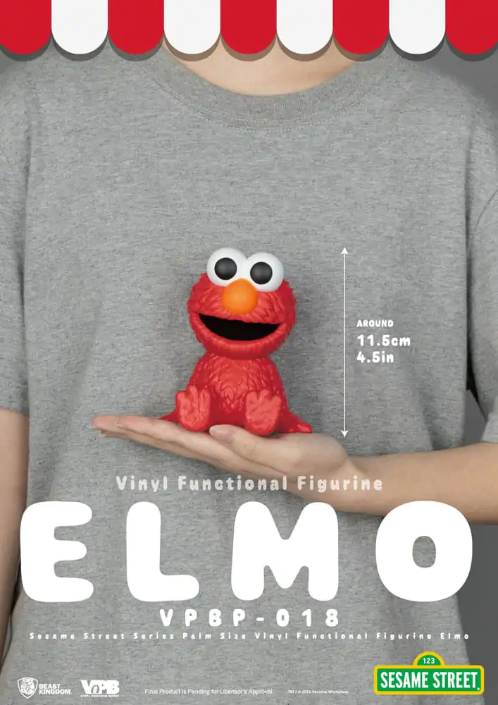 Sesame Street Spardose Vinyl Bank Elmo 12 cm Produktfoto