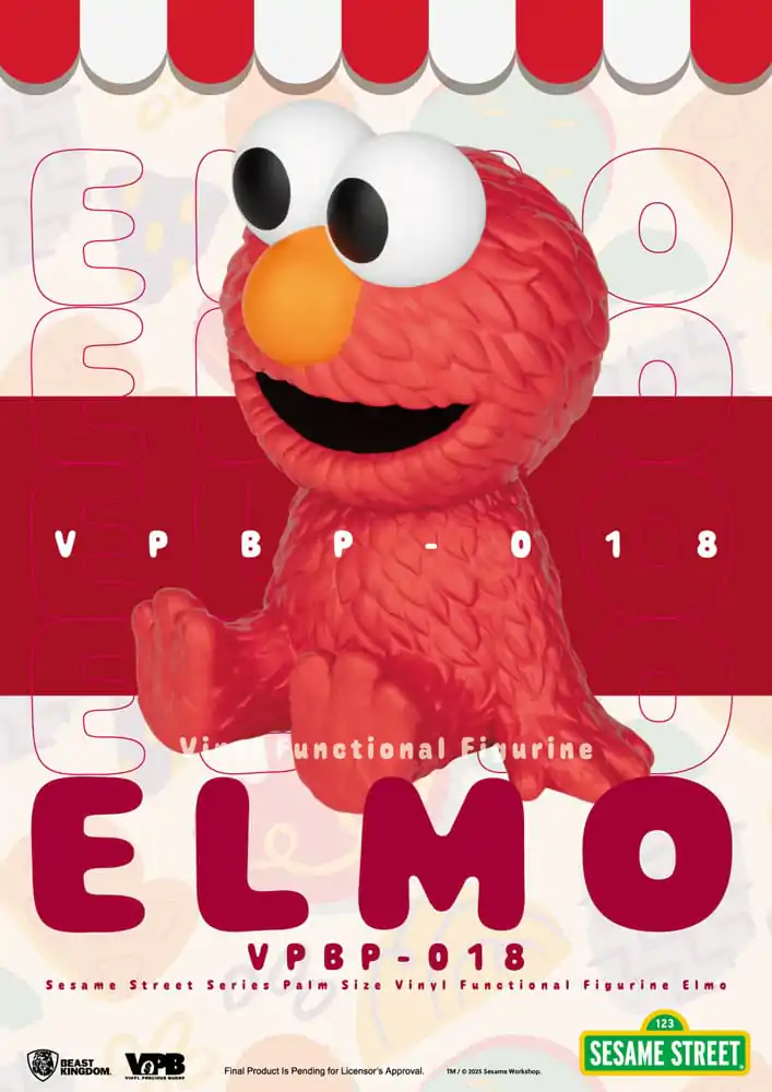 Sesame Street Spardose Vinyl Bank Elmo 12 cm Produktfoto